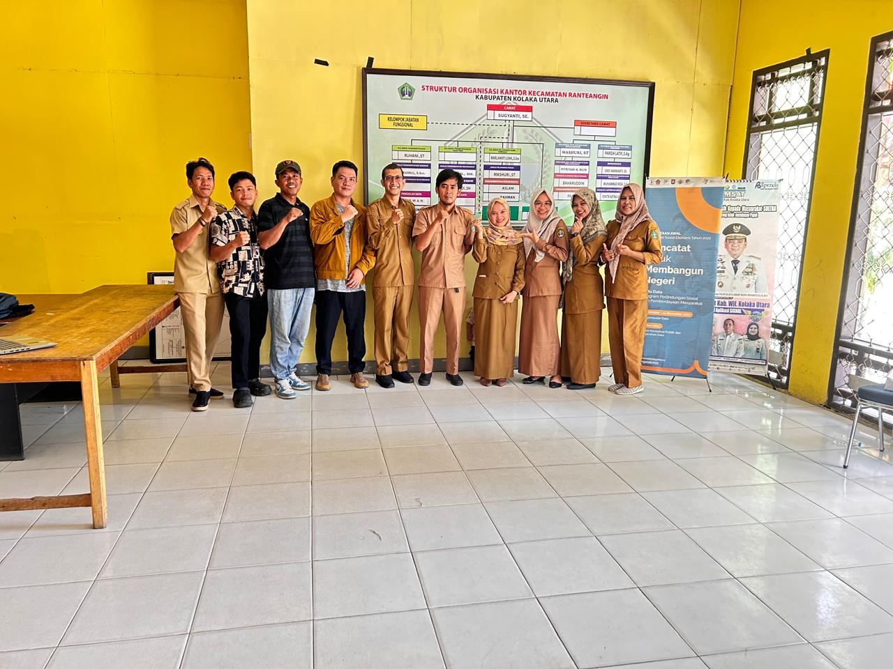 Pendampingan Penginputan Usulan Desa dalam Aplikasi SIPD-RI Tahun 2027 Kecamatan Ranteangin, 27 Januari 2026