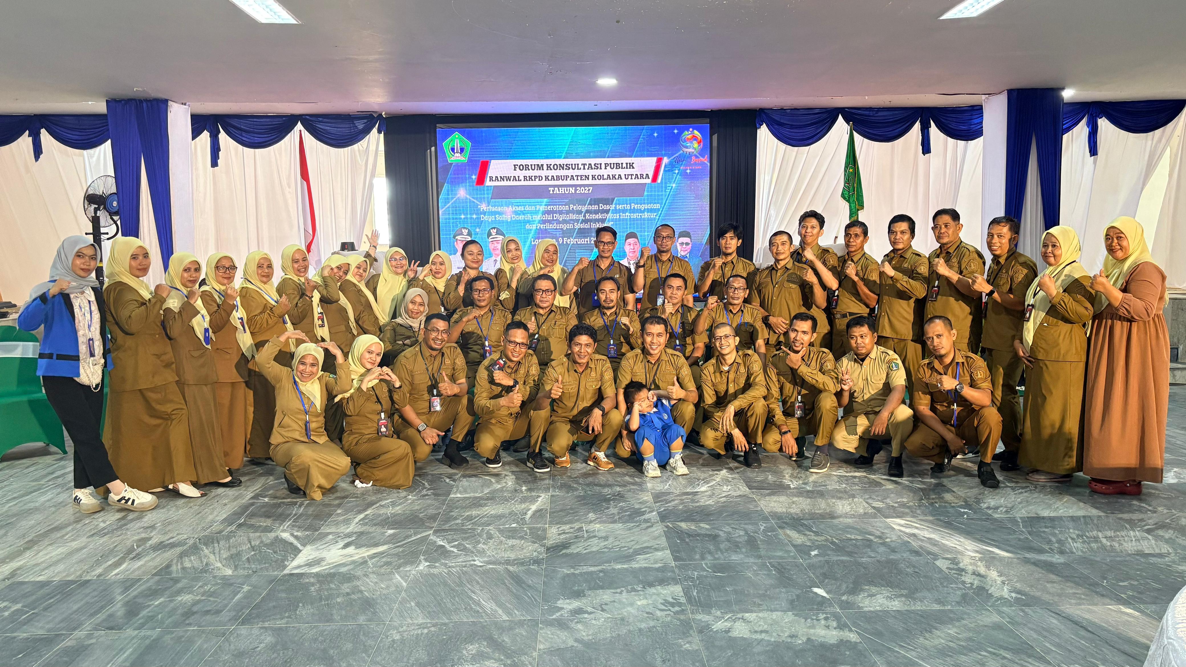 Tim Bappeda Kolut (FKP Ranwal RKPD Kab Kolut 2027), 09 Februari 2026