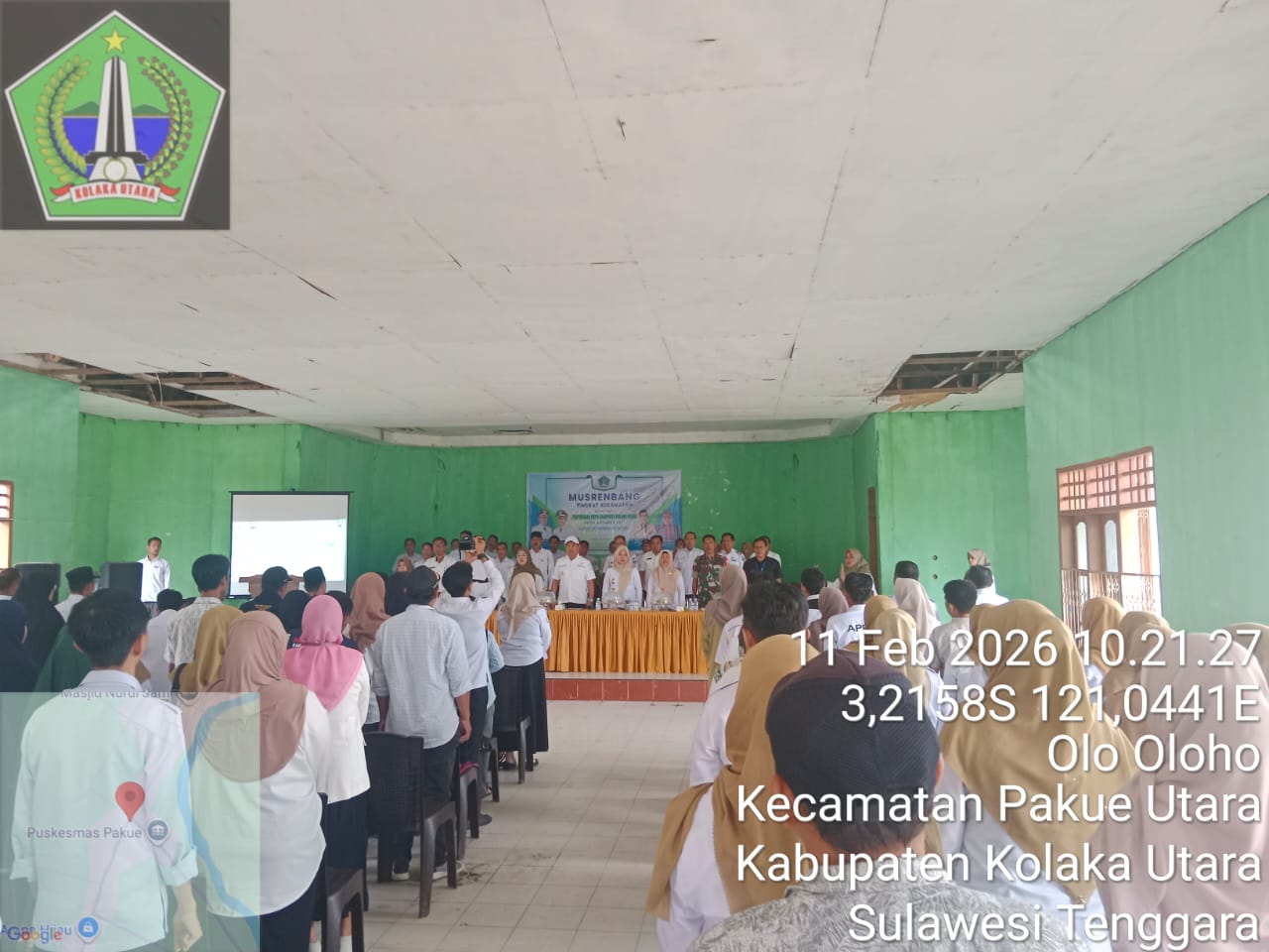 Musrenbang Kec. Pakue (Kec. Pakue Utara, Kec. Pakue Tengah, Kec. Pakue), 11 Februari 2026